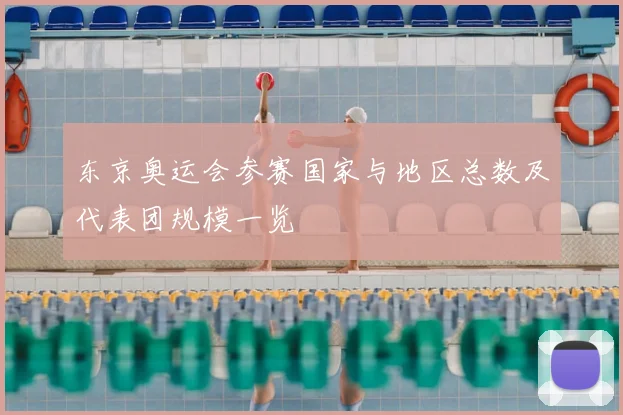 东京奥运会参赛国家与地区总数及代表团规模一览